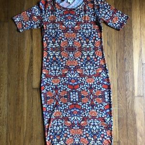 LuLaRoe floral printed dress